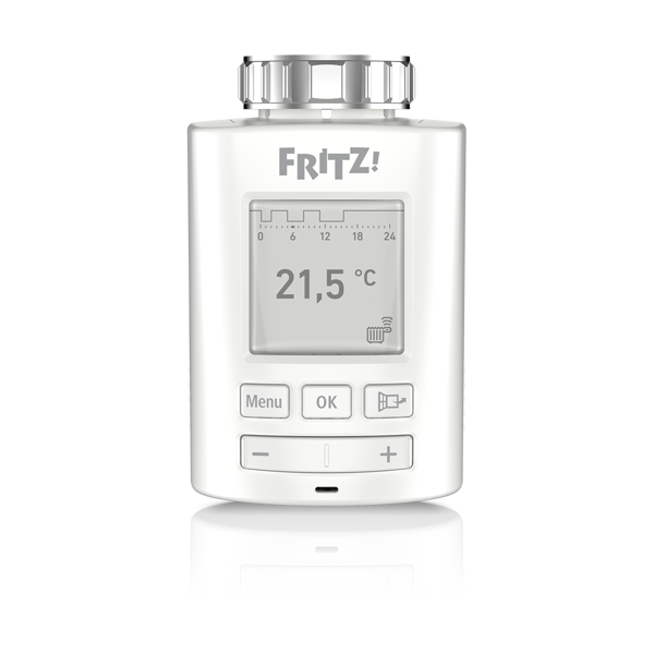 Inteligentny dom termostat FRITZ!DECT 301 Smart Home sterowanie ogrzewaniem  DECT 